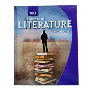 Holt Elements of Literature Third Course Textbook